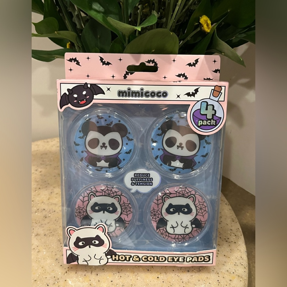Mimicoco Panda and Raccoon eye pads 4-Pack